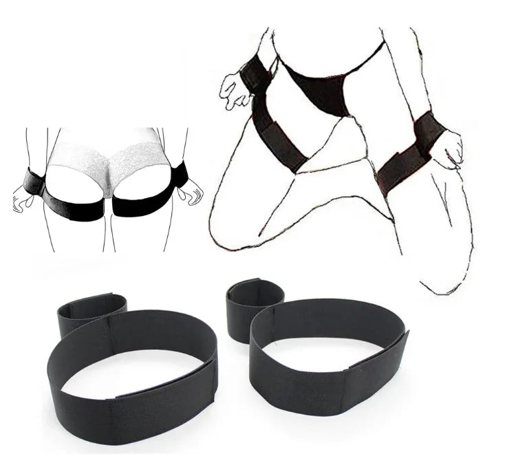 BDSM Bondage Gear Kit Erotic Sex Toys Adult Gmaes Bandage Obedience Slave And Master Couple Role Play Exotic Accessories Sexshop
