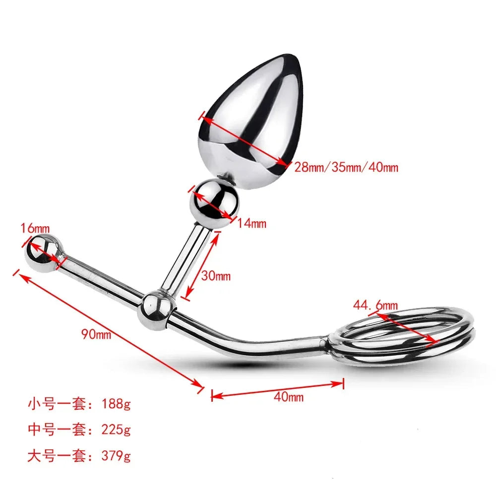 Anal Plug BDSM Fetish Ass Prostate Massager Smooth Touch Anal Buttplug Insert Vagina Sex Products Men Women Sex Toy Butt Dilator