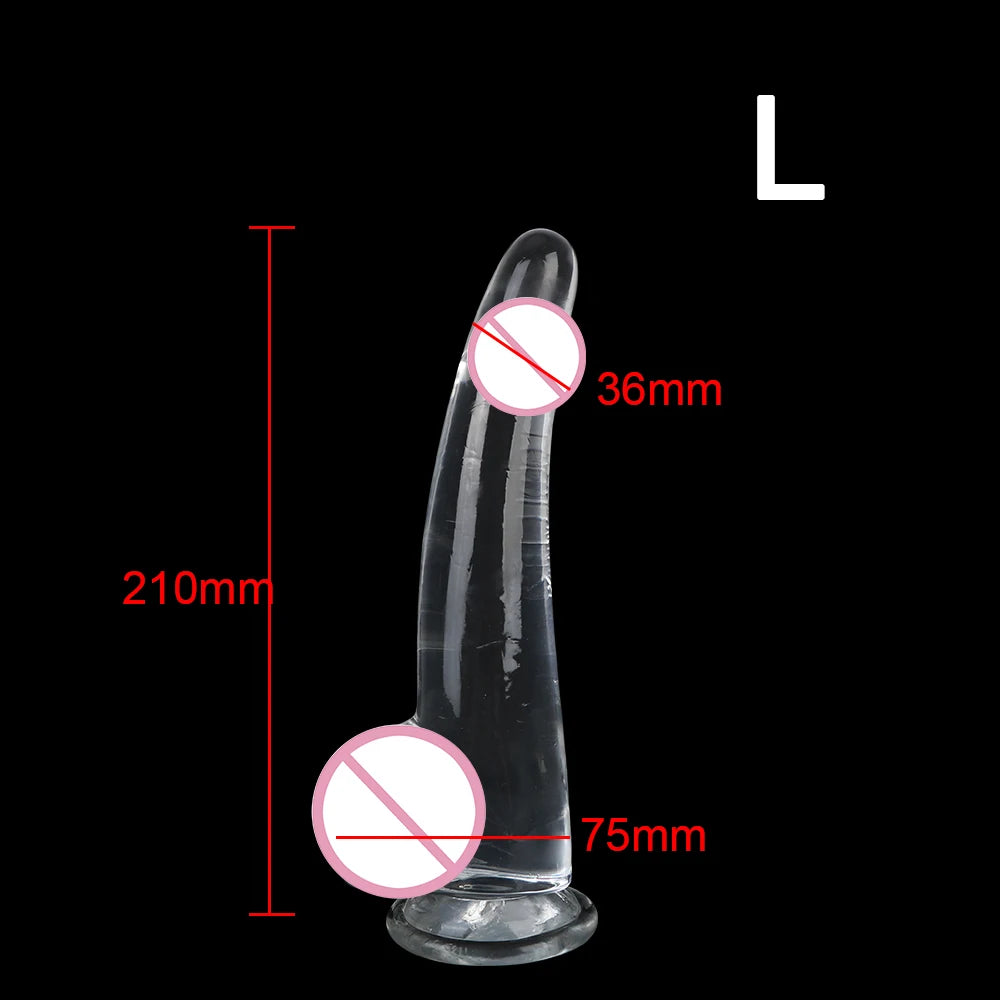 Big Dildos S- XXL Anal Plug for Women Vaginal Gspot Stimulator Men Butt Dilator Artificial Penis Female Masturbator Sex Toys 18