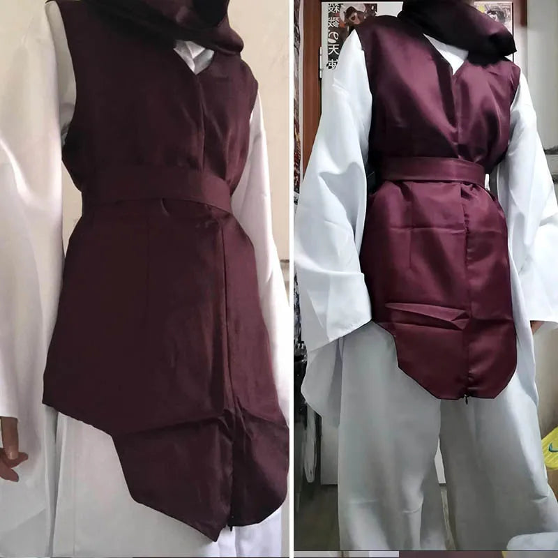 Anime Choso Cosplay Costume with Vest Neck Gaiter Belt White Elastic Pants Halloween Choso kimono Outfits for Comic Con