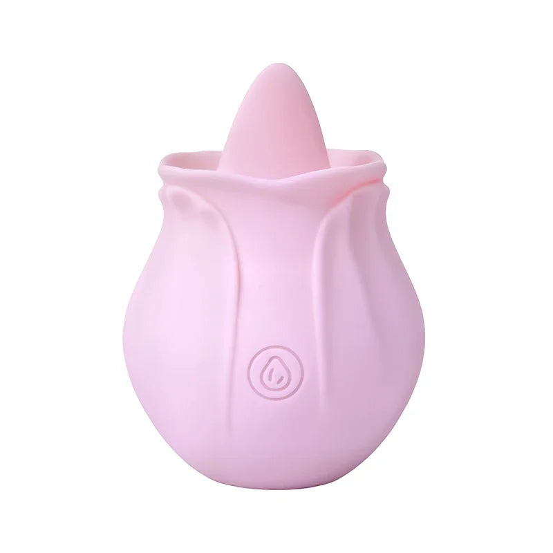 Rose Toy for Women Vibrator Vagina Intimate Nipple Sucker Oral Licking Clitoris Stimulation Powerful Sex Toys for Female