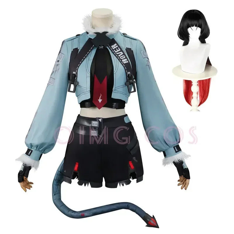 Zenless Zone Zero Jane Doe Adult Cosplay Carnival Anime Uniform Halloween Party Masquerade Women's Game Costume