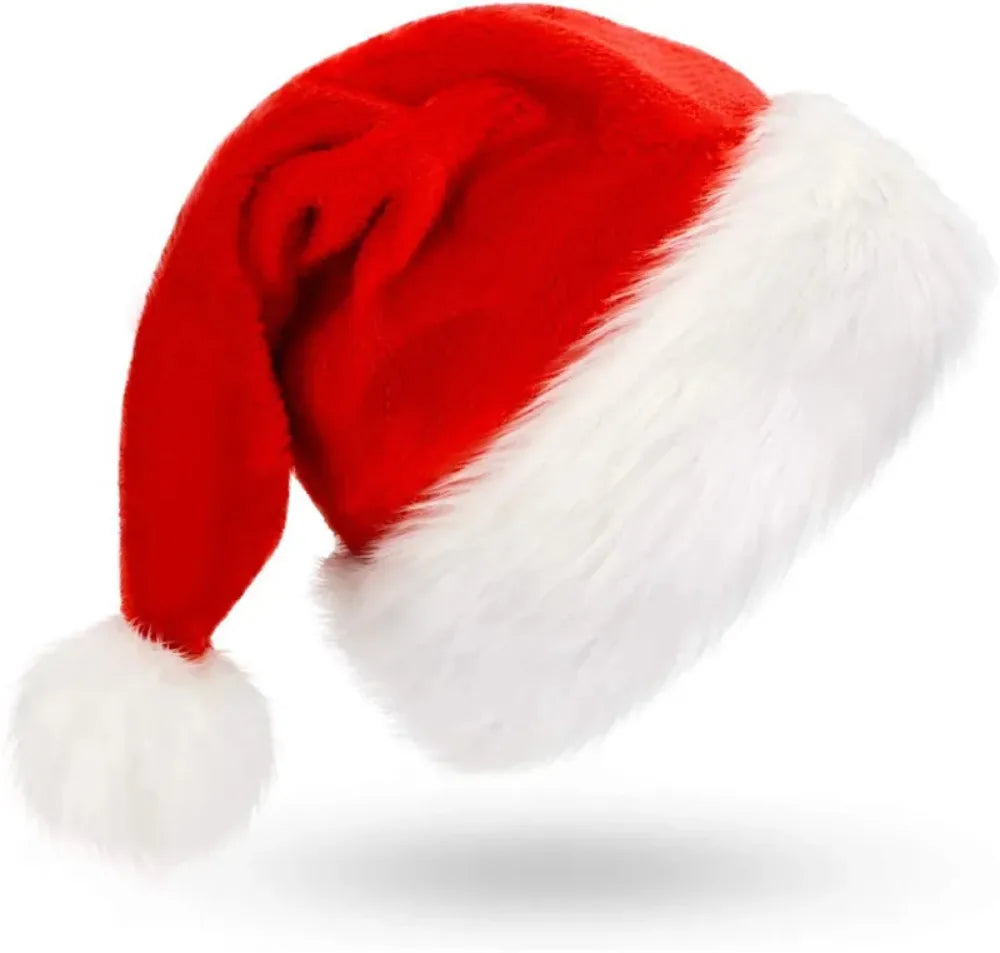 Santa Claus Cosplay Costume Christmas New Year Men Costumes Deluxe Classic Adults Set Halloween Carnival Party RolePlay Suits