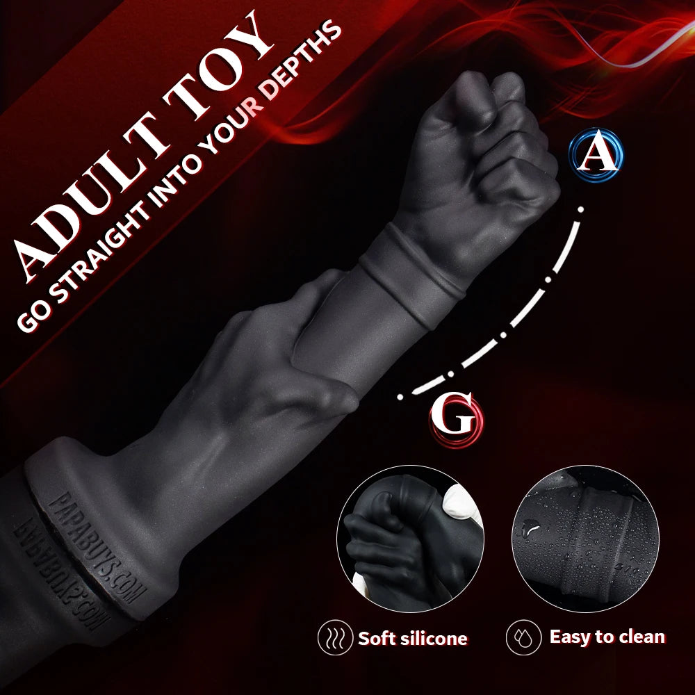 Giant Anal Plug Adult Toys With Suction Cup Men's Dildo Silicone Female Masturbation Dilator Realistic Fisting Anal Plug
