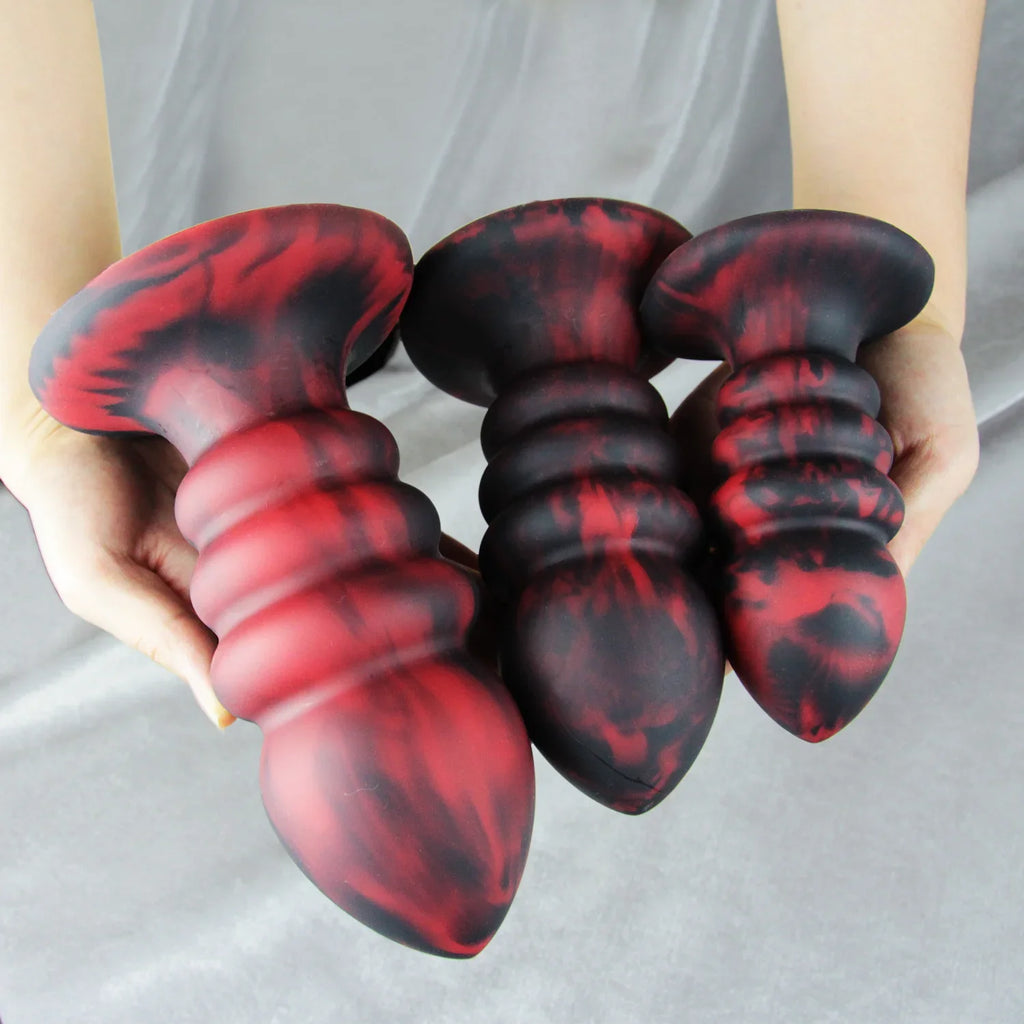 Huge Anal Plug Dildo Soft Big Anal Dilator Stimulate Vaginal Anus Masturbator Butt Plug Sex Toys for Women Men Sex Products 18+