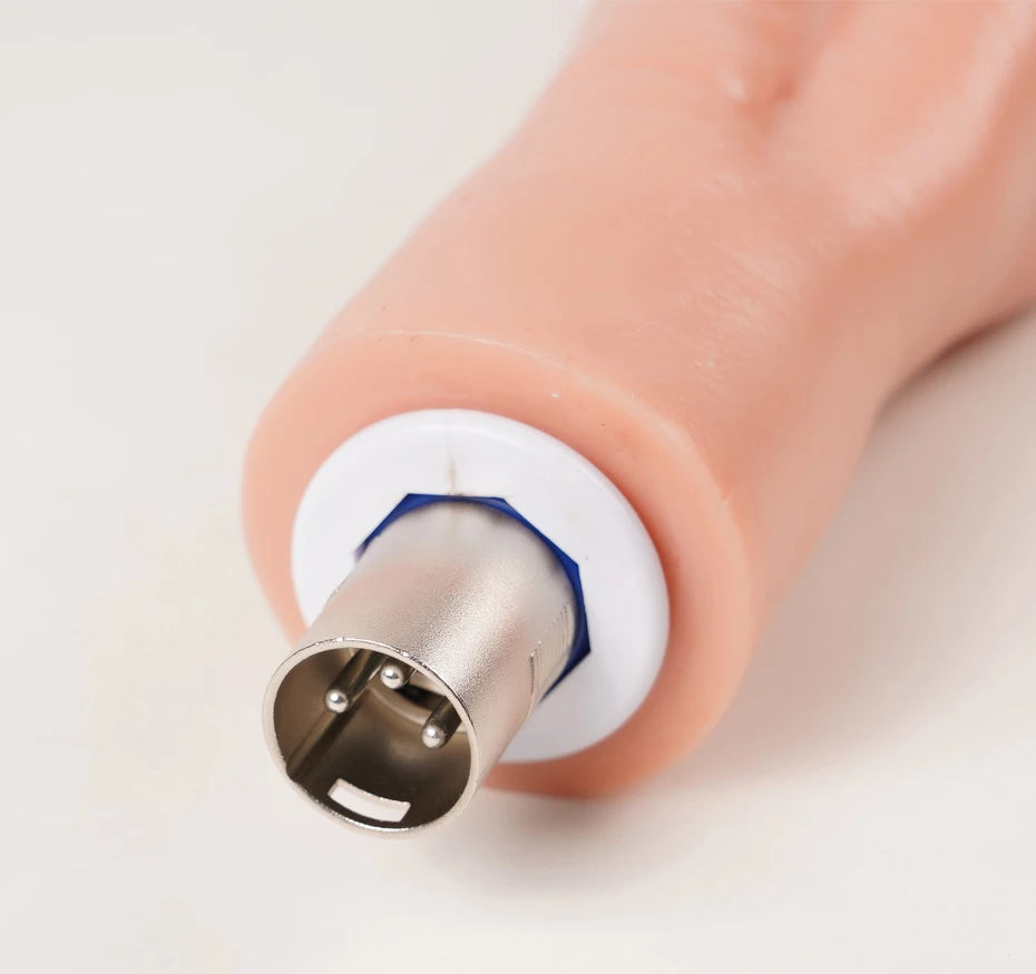 Anal Plug Artificial Hand Dildo with 3XLR Connerect Sex Machine Attachment Vaginal Anus Expander Masturbator Big Dildo Sex Toy