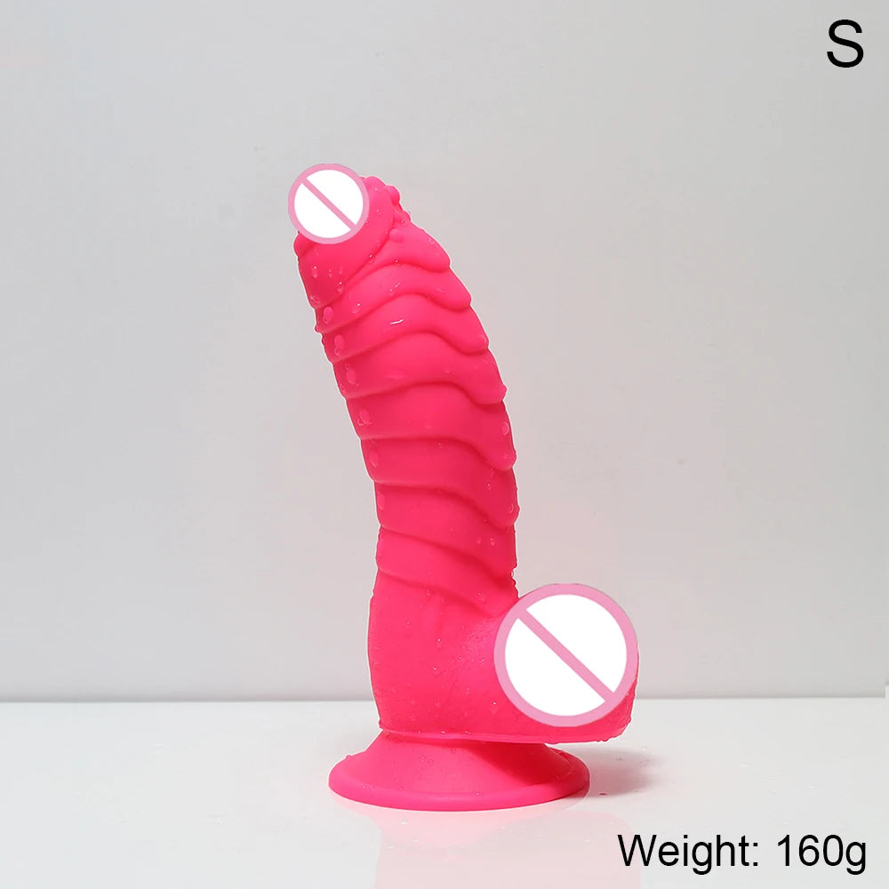 XXL Thrust Dildo Six Styles Dinosaur Scales Penis Big Suction Cup Female Adult Anal Sex Toys Huge Dick Strapon Women Masturbator
