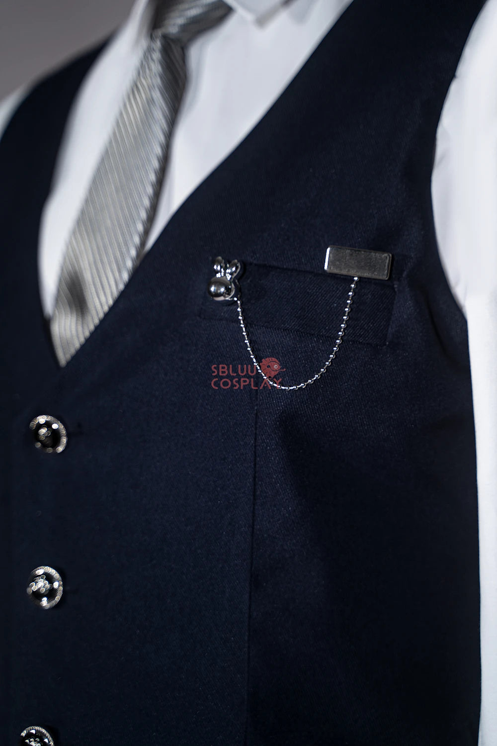 SBluuCosplay Rabbit Butler Xavier Cosplay Costume Game Love and Deepspace Bunny Shen Xinghui Costume Qiyu Rafayel Halloween