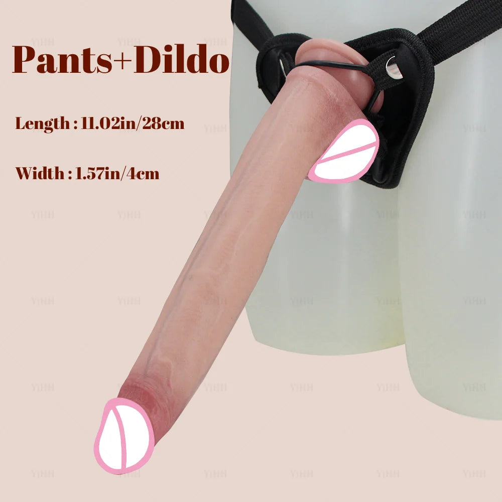 Realistic Long Dildo Sex Toys Dual-Layer Silicone Big Dildos Lifelike Giant Dildo Anal Play with Suction Cup Sex Toys for Women