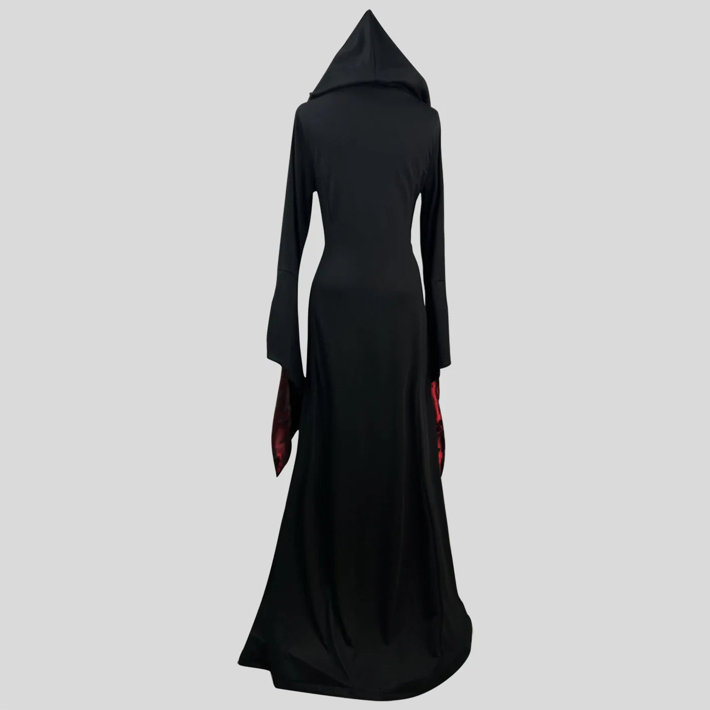 [You're My Secret] Women's Dress Cosplay Vampire Halloween Carnival Party Adult Costume Medieval Retro Gothic Hoodie Witch Robe