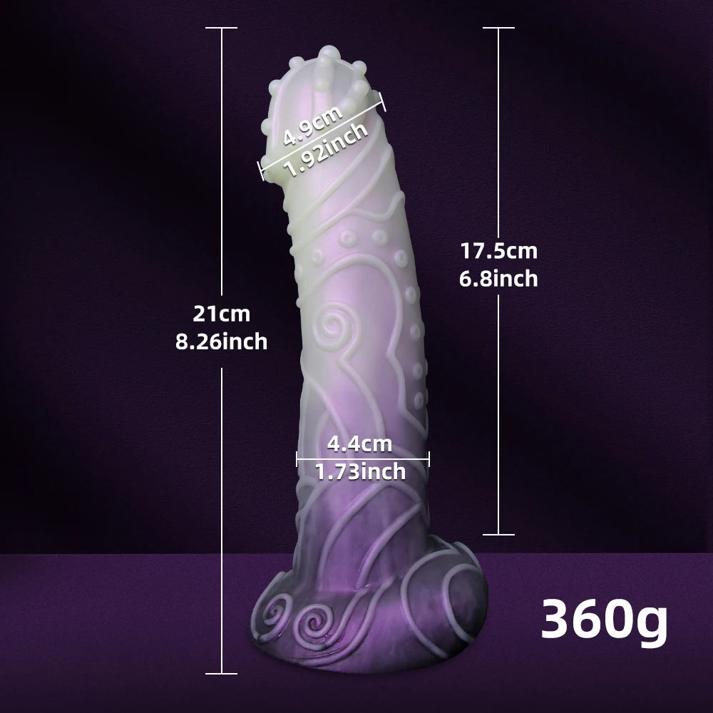 Huge Monster Dildo with Raised Points Women Vagina Clitoral Anal Strong Stimulator Sexy Adult Female Tight Anus Massager Sex Toy