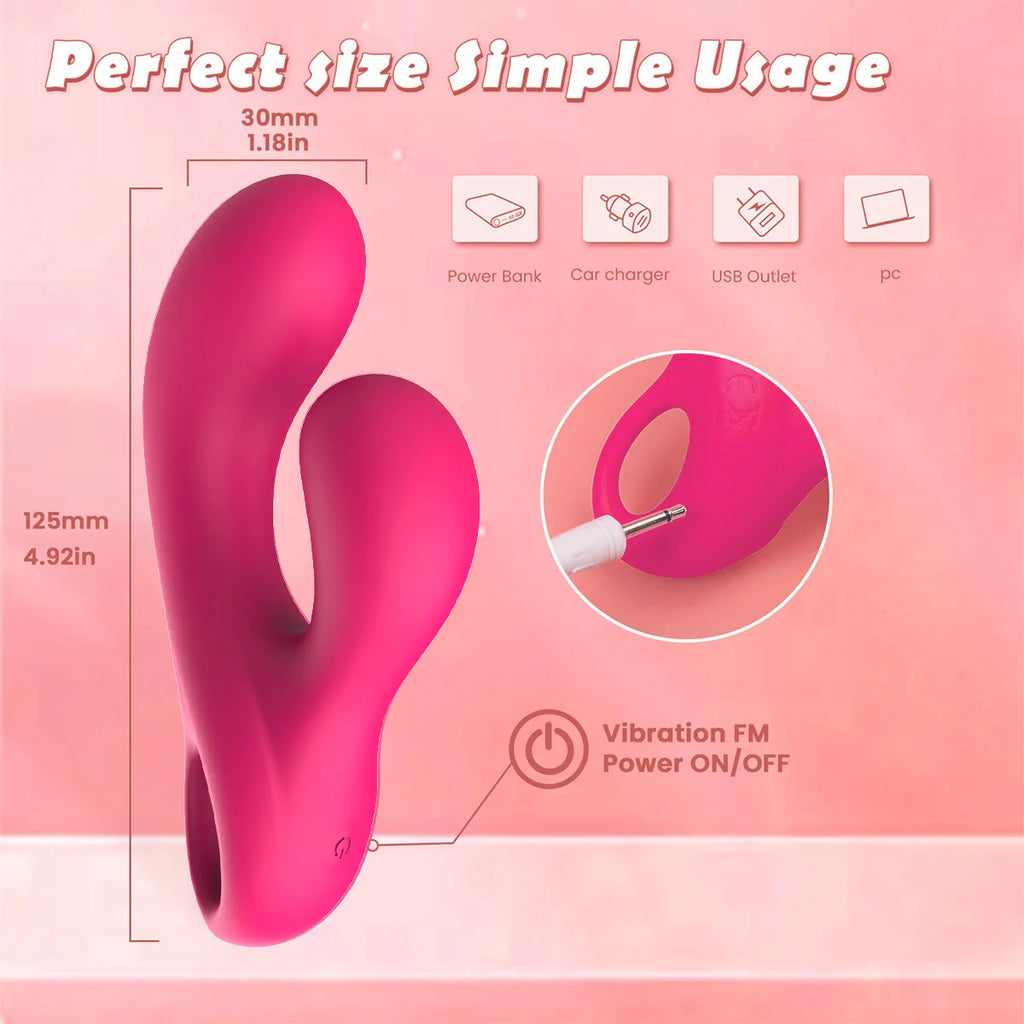 Big Size Dual Motors 21 Modes Vibrators Sexy Toy G-Spot Clitoral Powerful Stimulation Huge Dildo Penetration Adult Toy For Woman