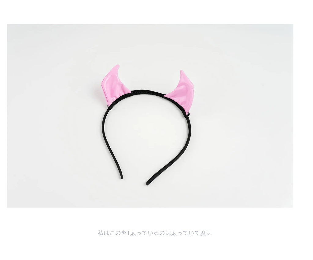 Sexy Amine Demon Cosplay Costume Set Hollow Dark Underwear Succubus Lingerie Role Play Outfits Halloween Faux Leather For Women