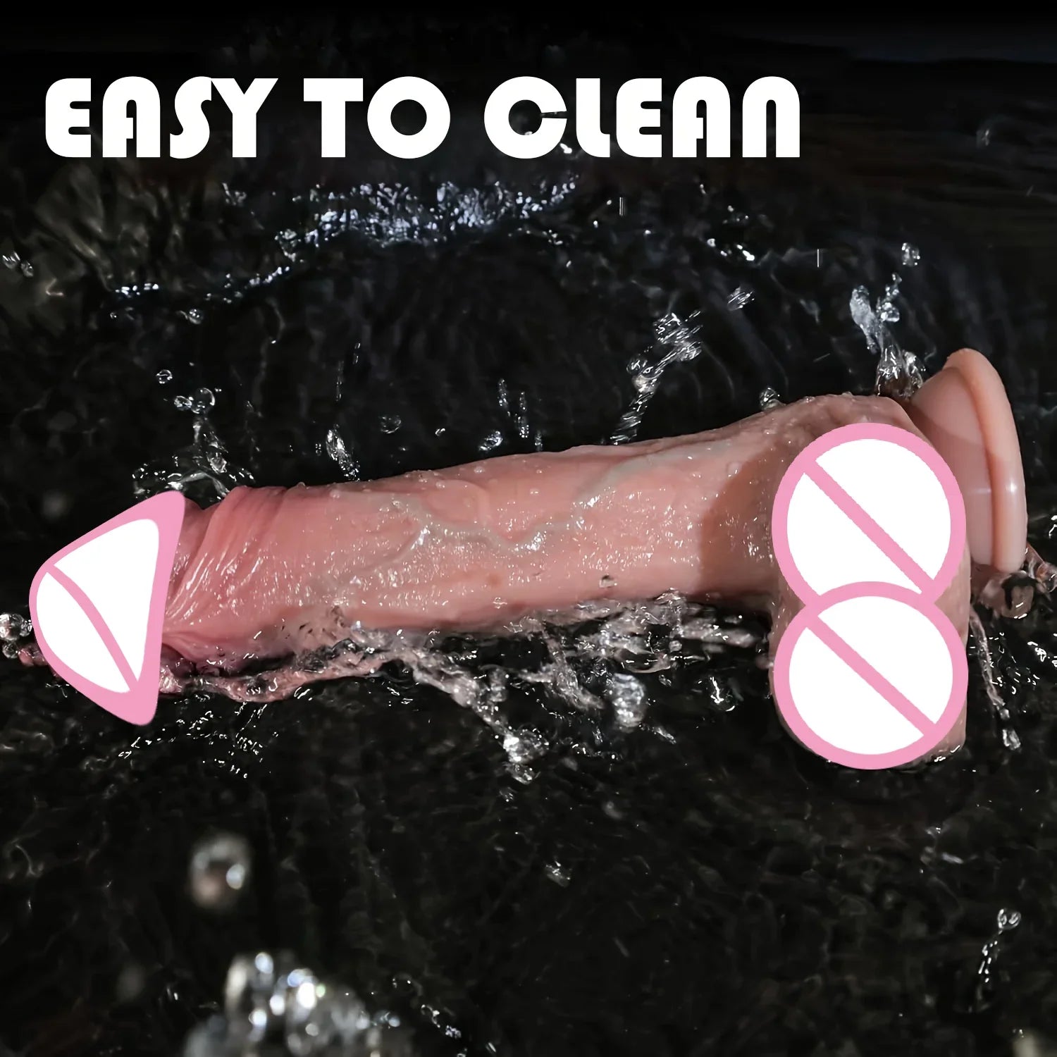Realistic Silicone Dildo with Suction Cup Anal G-Spot Masturbator Penis Adult Sex Toys Huge Dildos for Women Rubber Cock Gode