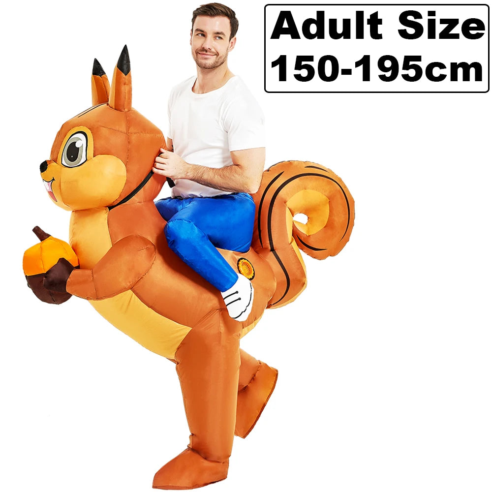 New Alien Inflatable Costume Anime Suits Dress Mascot Purim Halloween Christmas Party Cosplay Costumes for Kids Adult