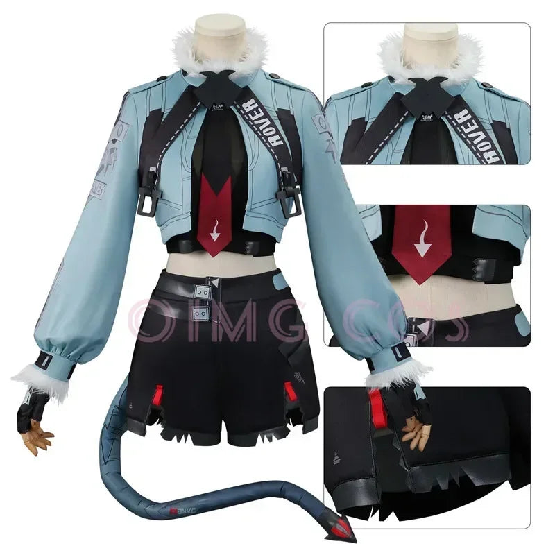 Zenless Zone Zero Jane Doe Adult Cosplay Carnival Anime Uniform Halloween Party Masquerade Women's Game Costume