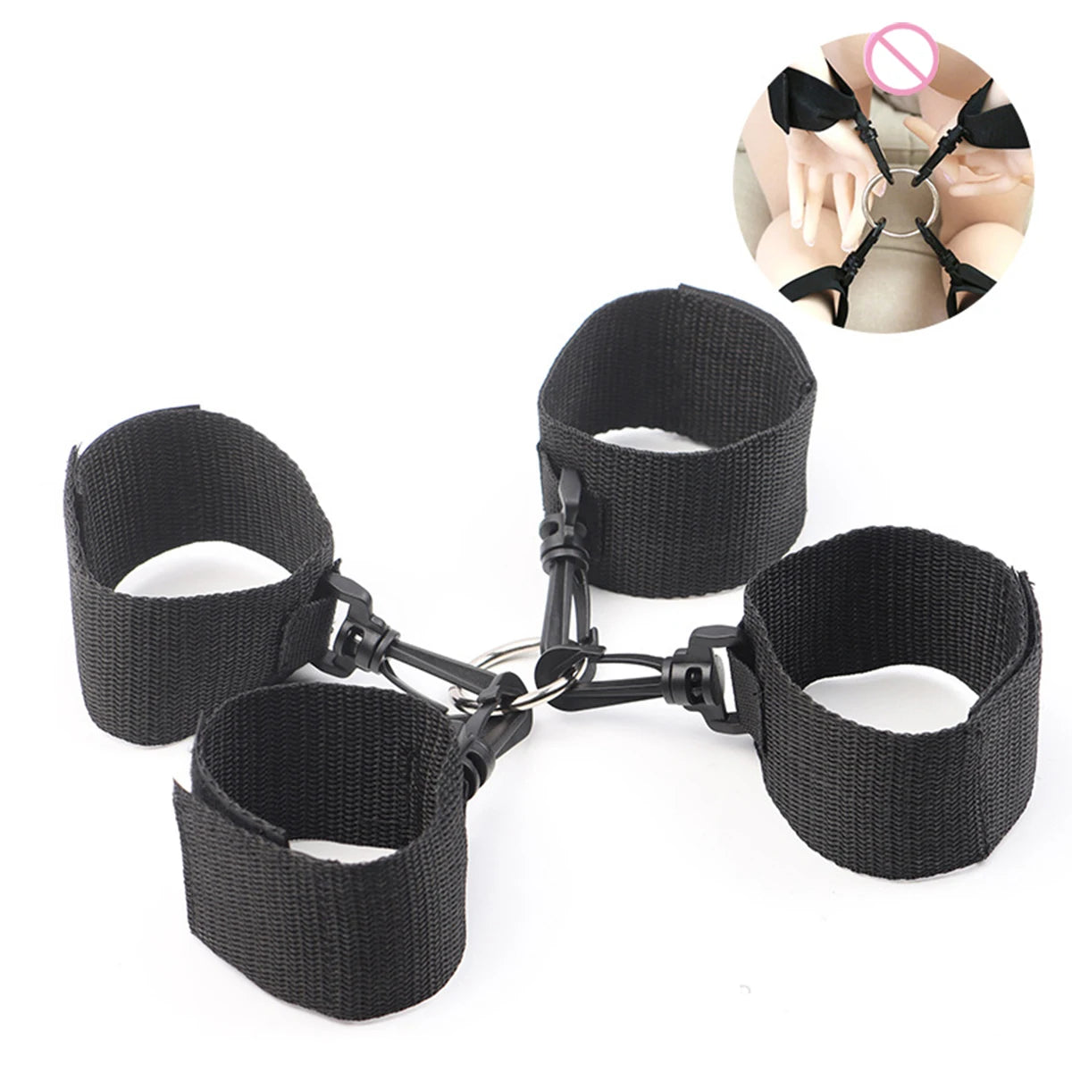Adult Erotic Bdsm Bondage Fetish Slave Handcuffs & Ankle Cuffs Sex Toys For Women Couples Games No Vibrators Butt Plug Sex Shop
