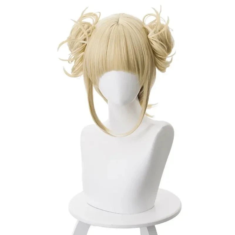 My Hero Academia Cosplay Halloween Costume Anime Boku No Hero Academia Himiko Toga JK Uniform Sweater Coat Wig Costumes