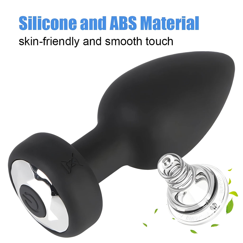 Wireless Anal Vagina Vibrator Butt Plug Men Prostate Massager Stimulator Female Masturbator Adult Sex Toys for Women Men