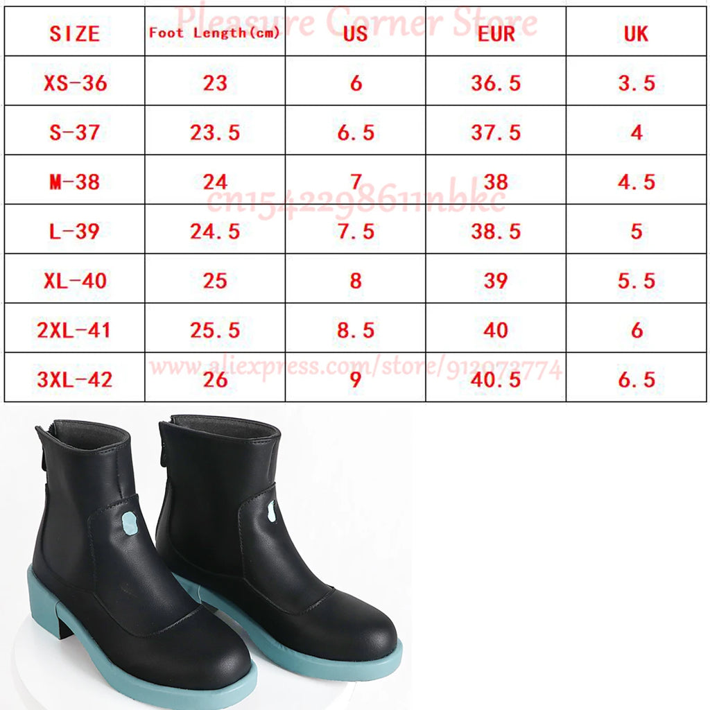 Miku Cosplay Full Set Silver Grey Patent Leather Fabric Suit Miku Cosplay Shoes Headwear Costume Outfit JK uniform Cosplay