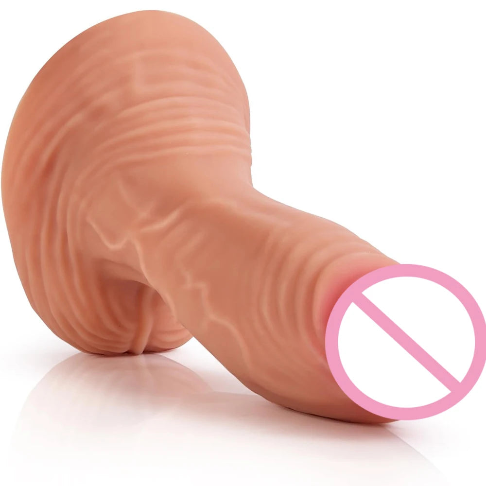 XXL Realistic 28cm Huge Dildo, Nearly 3kg Heavy Weight with Suction Base, Body-Safe Material, Easy to Clean for Couples