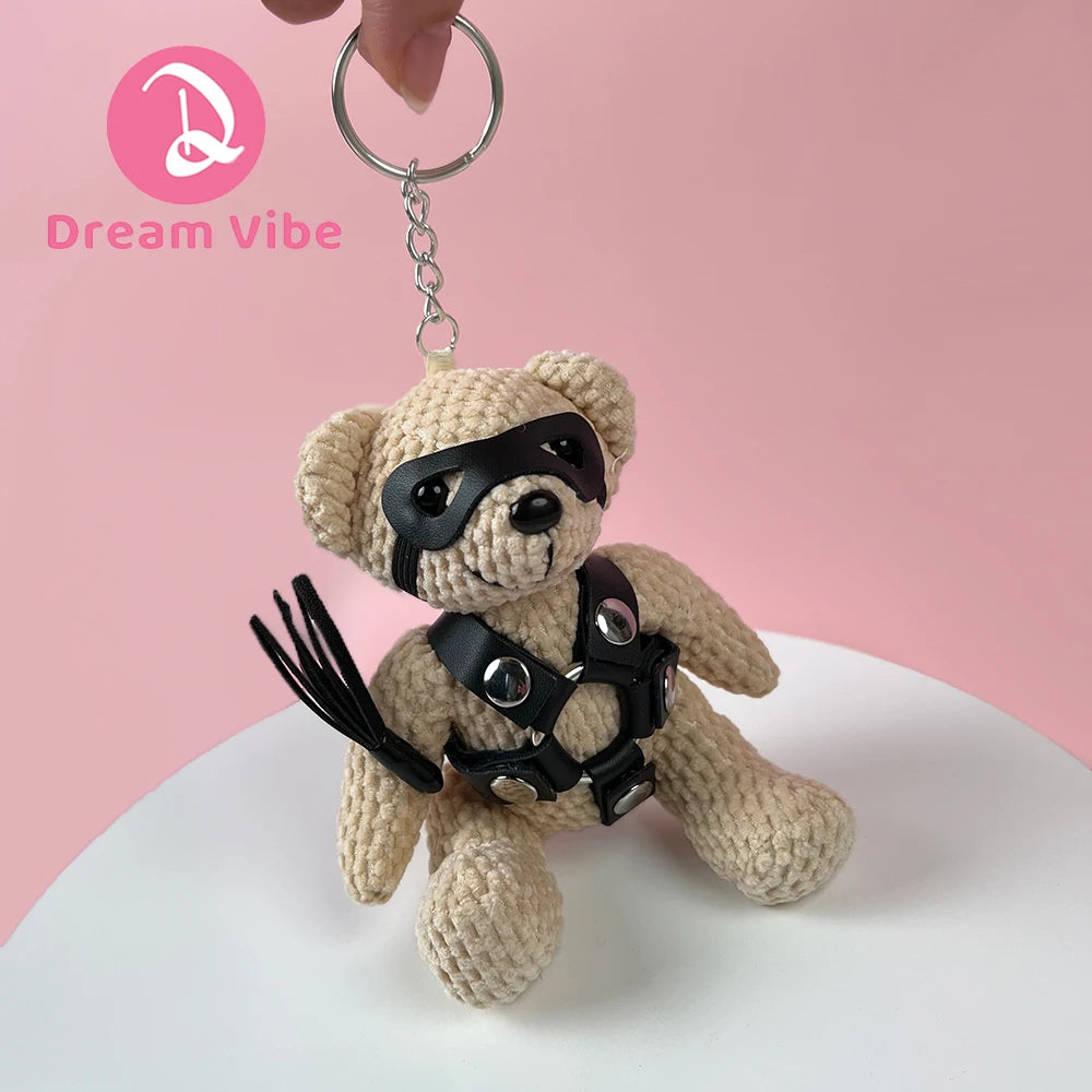 Bondage Bear Love Toy Gift for Bride To Be or Bachelar Party Intimate Sex Play Erotic Fun 18+ Kinky Fetish Sex Toy Game Couple
