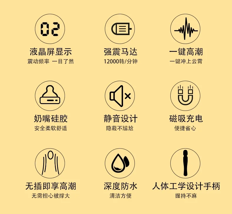 Powerful Clit Vibrators for Women Wand Vibrator Dildo Sex Machine Adult Toy Female Masturbation G-spot Orgasm Massager