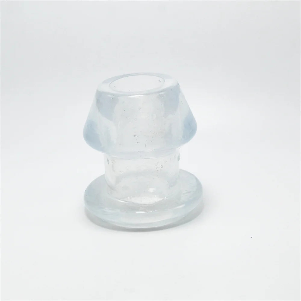 Hollow Anal Plug Silicone Butt Plugs with Stopper Anal Dilator Anus Tunnel Expansion Prostate Massage Sex Toys For Woman Men Gay