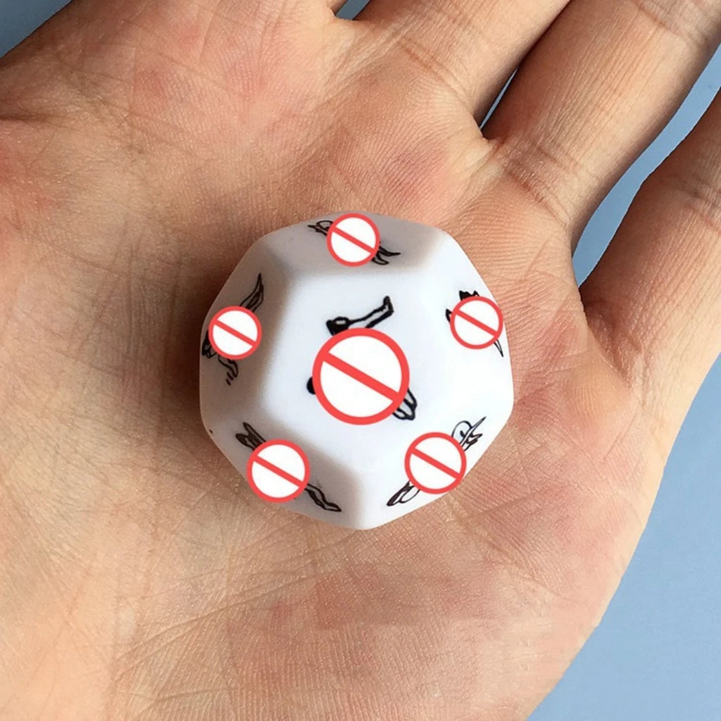 12 Sides Sex Toys for Couples Funny Sex Dice Adult Game Erotic Love Sexy Posture Foreplay Lovers Game Toy Romantic Party Items