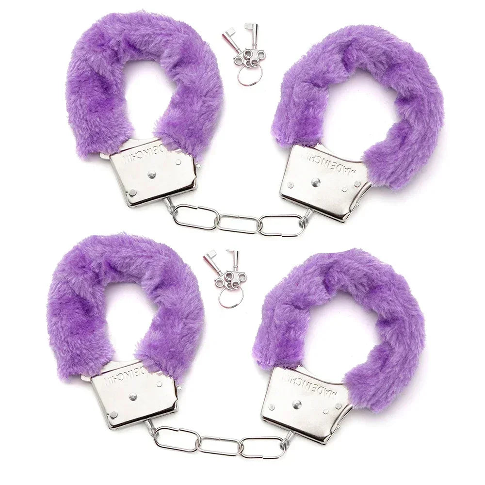 Erotic Accessories Sex Toys 2pc BDSM Bondage Handcuffs for Restraints Cuffs Fetish Adult Couples Games Juguetes Sexuales Gift