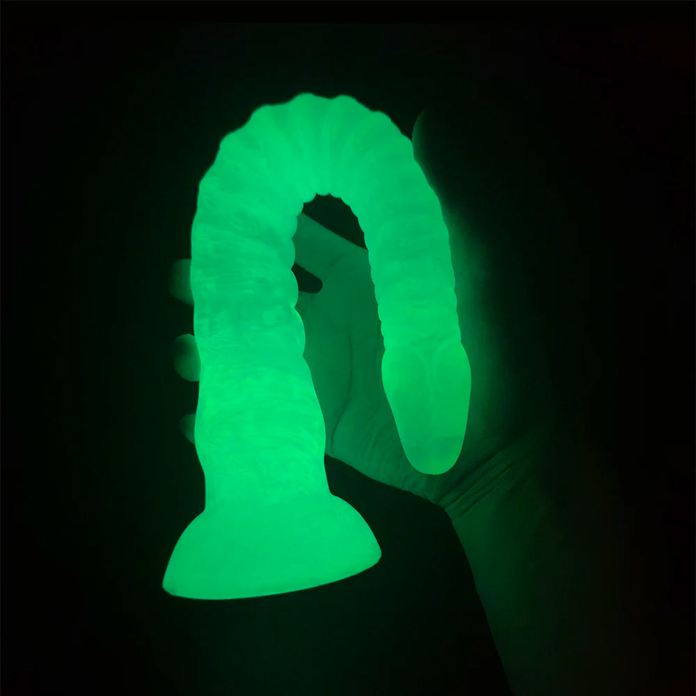 New Huge Luminous Octopus Tentacle Dildo Soft Silicone Monster Animal Penis Big Dick Anal Plug Vaginal Anus Masturbation G Spot