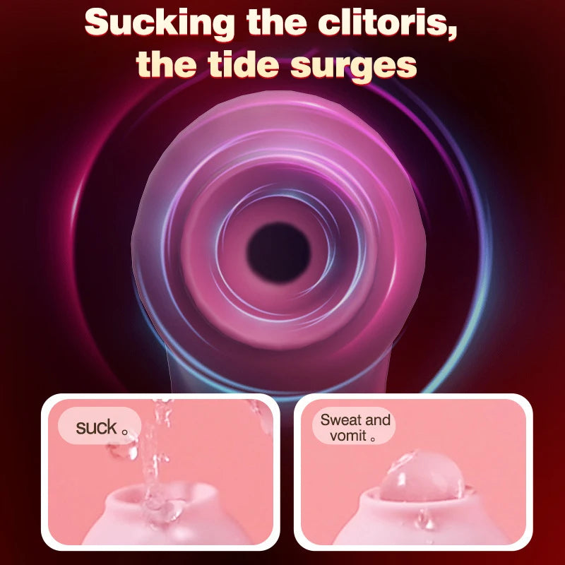 20 Speed Sucking Vibrators G Spot Dildos Vibrators 2 in 1 Adult Women Sex Toys Clitoral Sucker Clitoris Stimulator Massager 18+