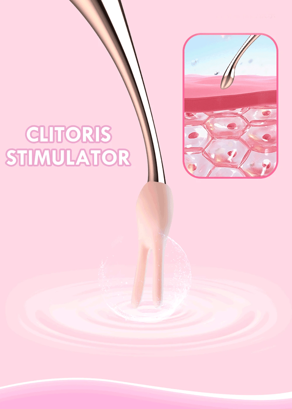 G Spot Vibrator Powerful High Frequency Vibrators Lick Clitoris Nipple Stimulator Masturbator Massage Sex Toys for Women Adult