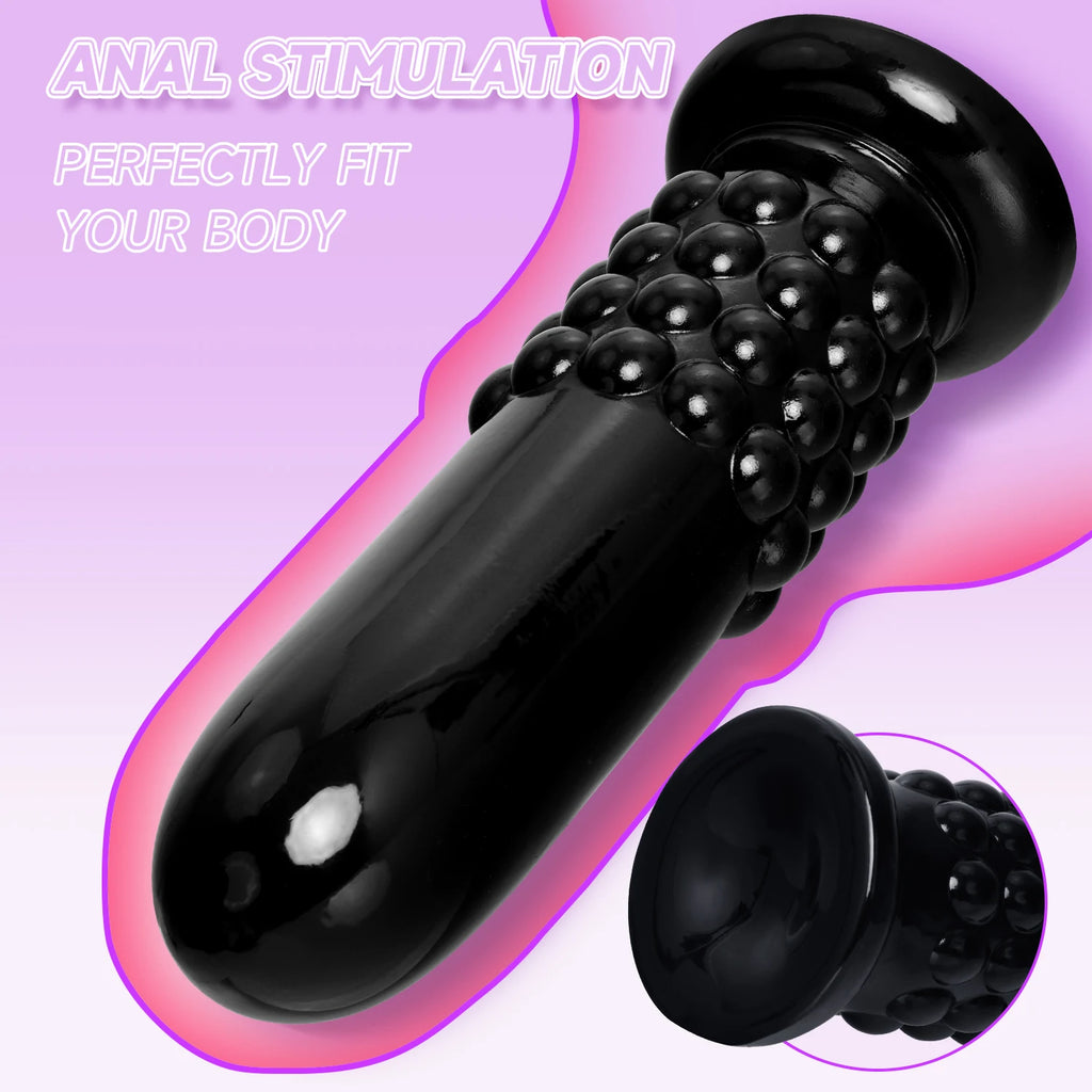 Huge Anal Plug Anal Balls Dildo Anal Dilator Anal Sex With Suction Cup Special nodes Anal Plug Sex Toy for Women Men Couple Gay