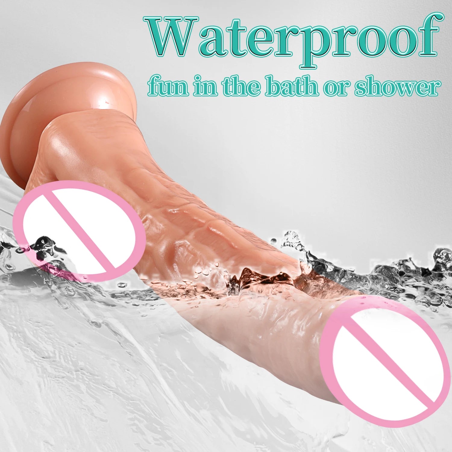 9 Inch Huge Realistic Dildo with Suction Cup Adult Sex Toys for Women Men Big Lifelike Dildos for Vaginal G spot and Anal Play