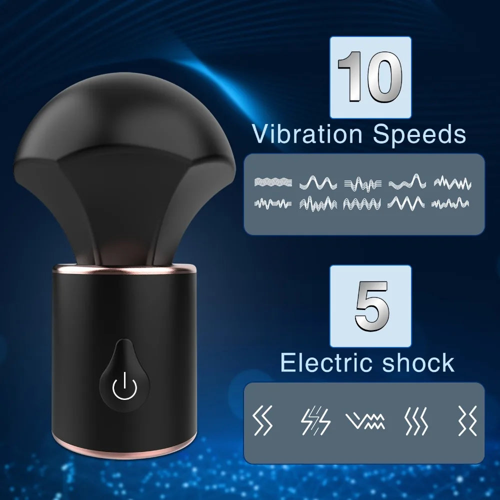 Powerful Clitoris Vibrators Mini AV Magic Wand AV Vibrator Massager Erotic Electric Shock Sex Toys for Women Adult Product 18+