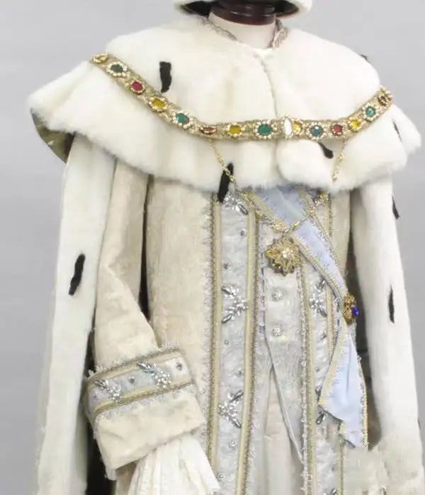 Tudor Elizabethan King Henry VIII Costume Mens Renaissance  Royal Noble Count Luxurious Suit