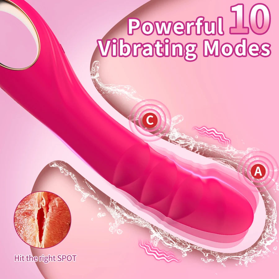 G-spot Vibrators Push-In Dildos Clitoral Stimulators Sex Toys Dildo Vibrators 10 Vibration Modes Adult Sex Toys Ladies & Couples