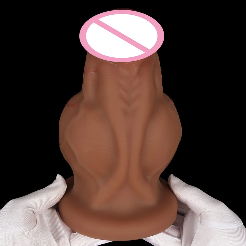 Huge Monster Dildo Knot Dildo Big Penis Sex Toys Women Gay Silicone Suction Cup Dilator Anal Adult Products Vagina Stimulation