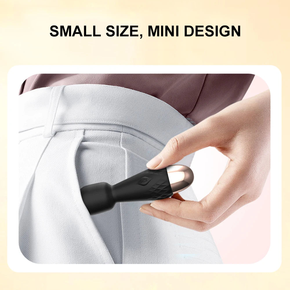 Mini Dildo AV Vibrator Sex Toys For Adults Women Vagina Clitoris Stimulator Magic Wand G Spot Anal Massager Female Masturbator