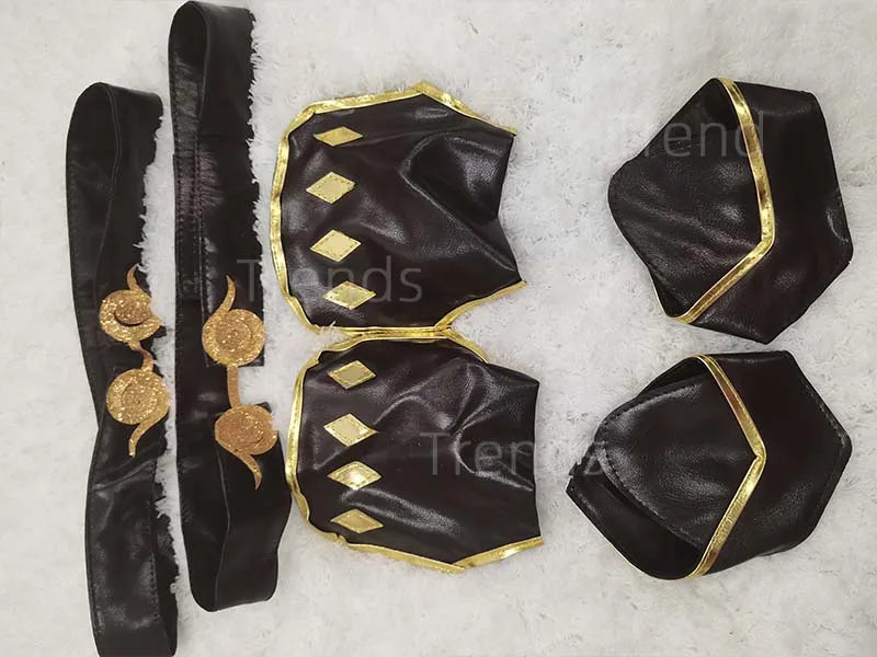 Xiao Cosplay Costume Cosplay Anime Xiao Full Set Xiao Wig Mask Tattoo Sticker for Halloween Outfits