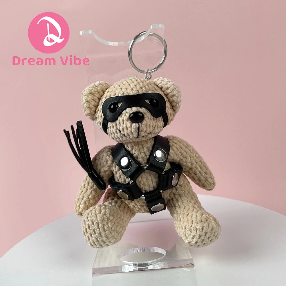 Bondage Bear Love Toy Gift for Bride To Be or Bachelar Party Intimate Sex Play Erotic Fun 18+ Kinky Fetish Sex Toy Game Couple