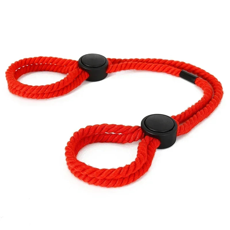Adjustable Erotic Slave Bdsm Bondage Restraint Rope Shackles Handcuffs Fetish Binding Toys Adult for Couples Exotic Accessorie