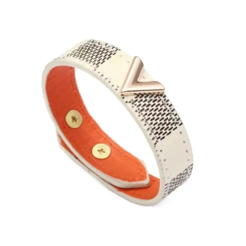 Renaissance Viking Medieval Bracelet Cosplay Faux Leather Check Pattern Bracelets Retro Accessories for Adult Character Props