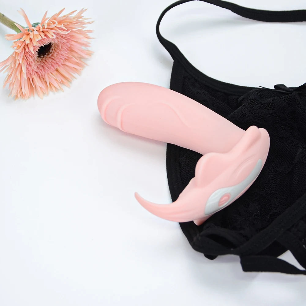 Foreplay Adult Sex Toy Remote Control Wearable Clitoris  G-spot Stimulation Underwear Panty Vibrator  for Women