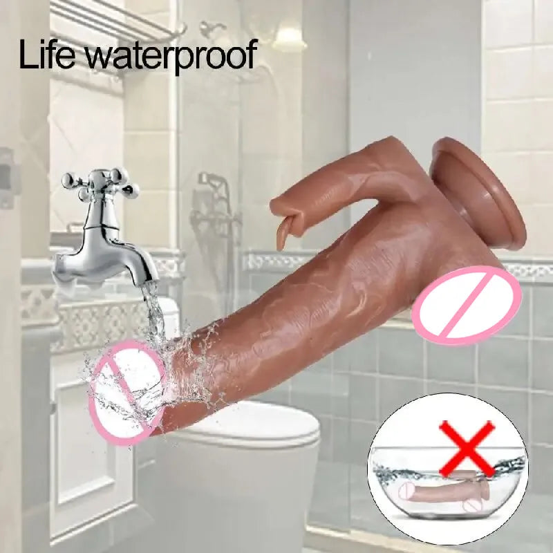 Realistic Dildo Vibrator Penis Telescopic Massager vibrating female Remote Control Masturbation Big Dick Anal Adult Sex Toys