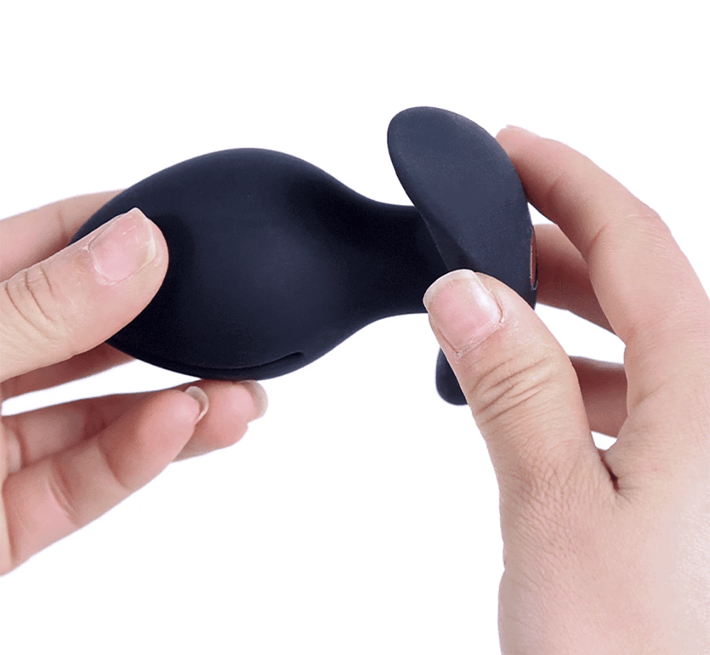 Inflatable Anal Plug Flower-Shape Detachable Women Butt Plug for Outdoor Wear, Anus Dilator Expander, Prostate Massager for Men