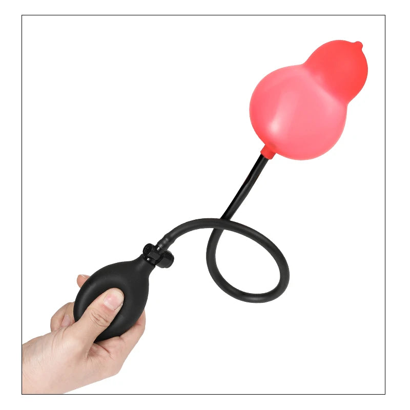 Inflatable Dildo Vagina Anus Dilator Expandable Butt Plugs Bdsm Adult Game Sex Toy for Women Men Gay Anal Plug Prostate Massager