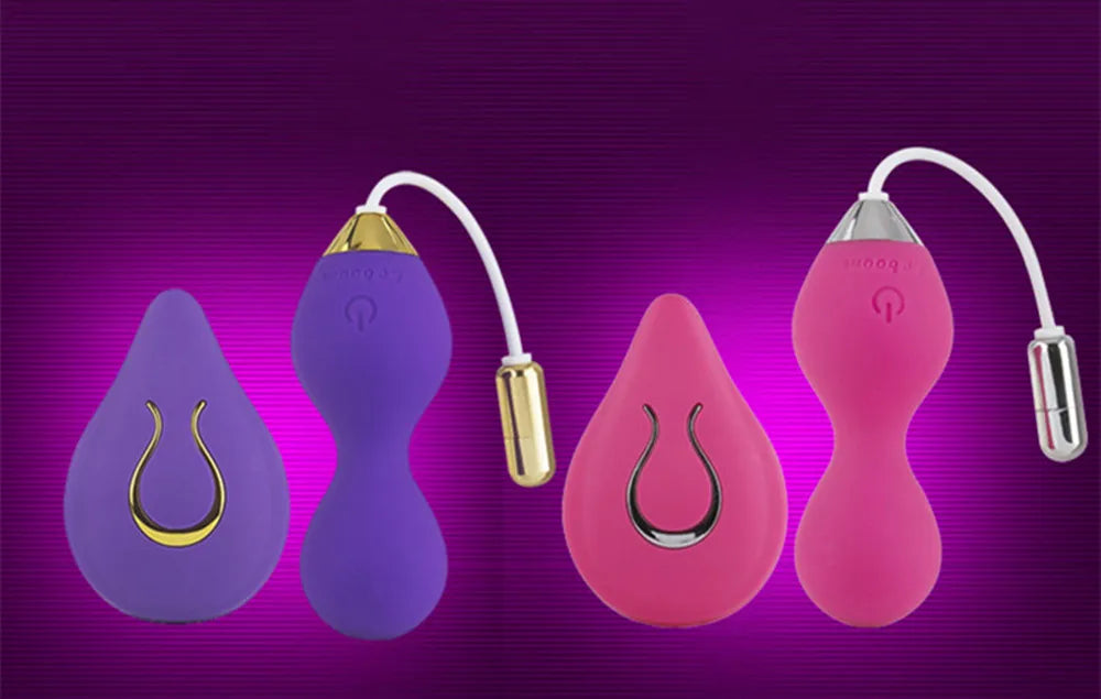 Vaginal Kegel Balls Vibrator Sex Toy for Women Simulator Vagina Tighten Massage Exercise Remote Control Jump Egg Ben Wa Balls