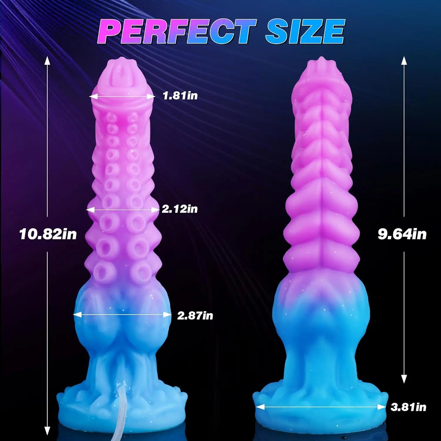 New Inflatable Animal Dildo - P Spot Stimulator Wearable Anal Plug Soft Fake Penis Buttplug Sex Toys For Women Men 18+